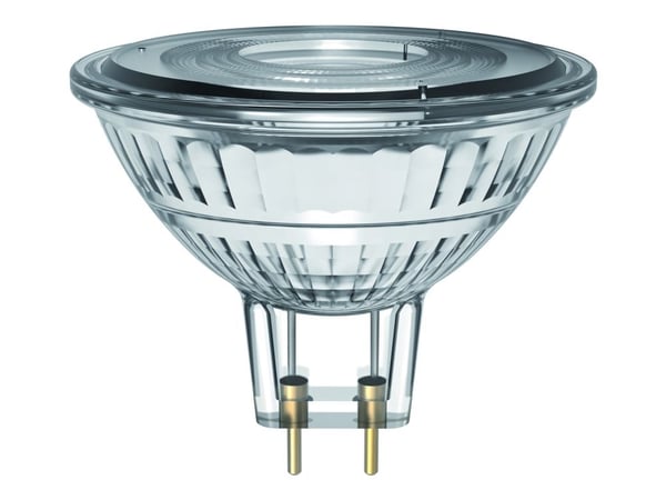 OSRAM STAR - LED-pære for søkelys - form: MR16 - GU5.3 - 3.4 W (ekvivalent 35 W) - klasse E - varmt hvitt lys - 2700 K