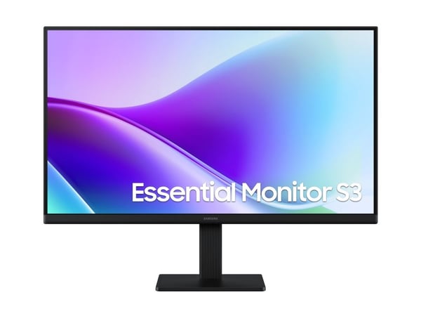 Samsung Essential S3 S24F324GAU - S32GF Series - LED-skjerm - 24" - 1920 x 1080 Full HD (1080p) @ 120 Hz - IPS - 250 cd/m² - 1000:1 - 5 ms - 2xHDMI...