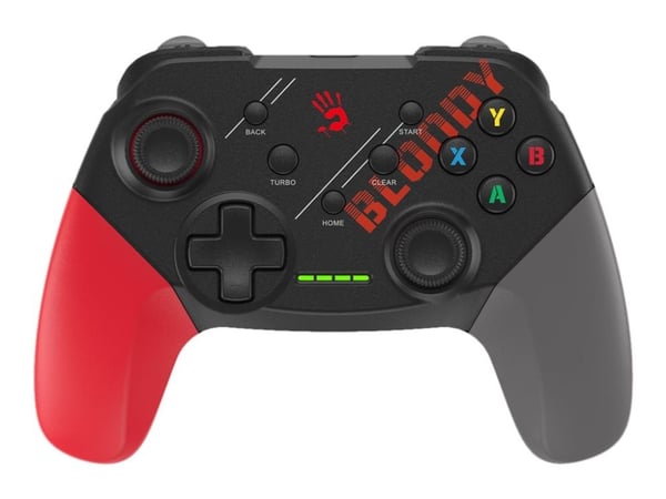 Bloody GPW50 - Håndkonsoll - trådløs - 2.4 GHz - sports red - for PC, Android, Sony PlayStation 3