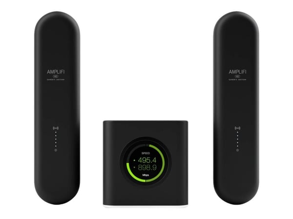Ubiquiti HD Gamer’s Edition, Wi-Fi 5 (802.11ac), Dobbelbånd (2.4 GHz / 5 GHz), Ethernet/bredbåndsforbindelse, Sort, Frittstående router, UK