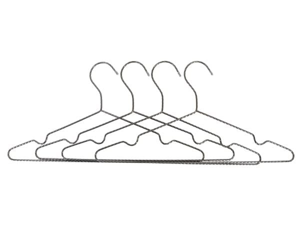 HOME It® snoet bøjle 42 x 21 cm 4-pak sort