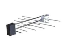 Strong SRT ANT 100, Utendørs, Svart, Sølv, 470 - 790 MHz, 18 dBi, 16 dB, Horisontal/vertikal polarisering