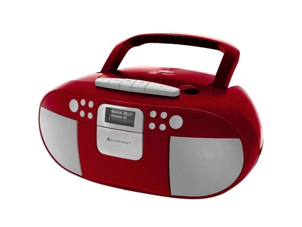 Soundmaster SCD7800RO, Analog og digital, DAB+, FM, Spiller, CD, CD-R, CD-RW, 3 W, LCD
