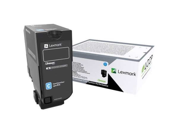 Lexmark - Cyan - original - tonerpatron LCCP - for Lexmark CX735adse