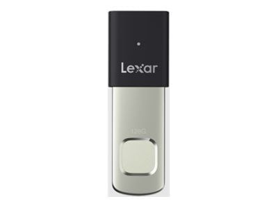 Lexar JumpDrive Fingerprint F35 PRO - USB flash-enhet - krypterat - 64 GB - USB 3.2 Gen 1