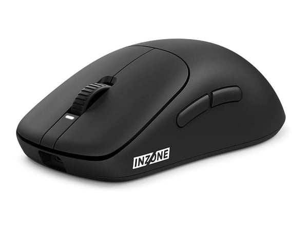 Sony INZONE Mouse-A - Mus - lättvikts, gaming - högerhänt - 6 knappar - trådlös - USB 2.0, 2.4 GHz - trådlös USB-mottagare
