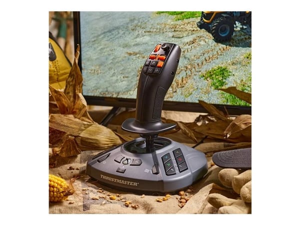 Thrustmaster SimTask FarmStick X, Ohjaussauva, PC, Xbox Series S, Xbox Series X, Langallinen, USB 2.0, USB Type-C, musta