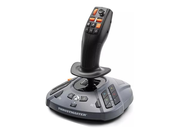 Thrustmaster SimTask FarmStick X, Ohjaussauva, PC, Xbox Series S, Xbox Series X, Langallinen, USB 2.0, USB Type-C, musta