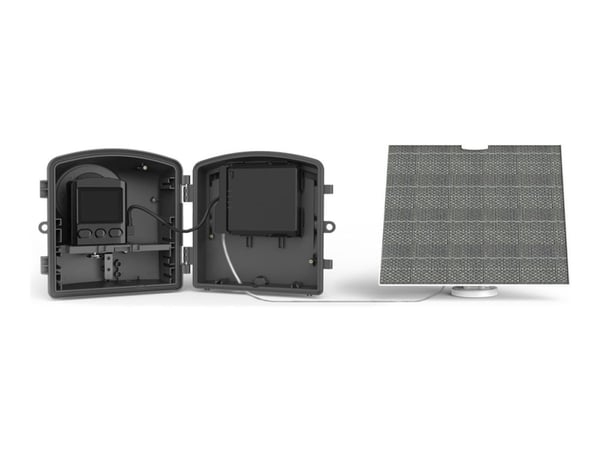 Brinno ASP1000-P - Solenergibatterisystem - DC 5 V - 10 watt - 12600 mAh - 45.4 Wh - utgangskontakter: 2