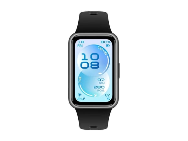 Huawei Band 11 - Polymer - aktivitetssporer med stropp - fluorelastomer - svart - håndleddstørrelse: 130-210 mm - display 1.62" - Bluetooth 6.0 BLE...