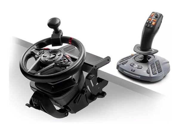 Thrustmaster SimTask FarmStick X, Ohjaussauva, PC, Xbox Series S, Xbox Series X, Langallinen, USB 2.0, USB Type-C, musta