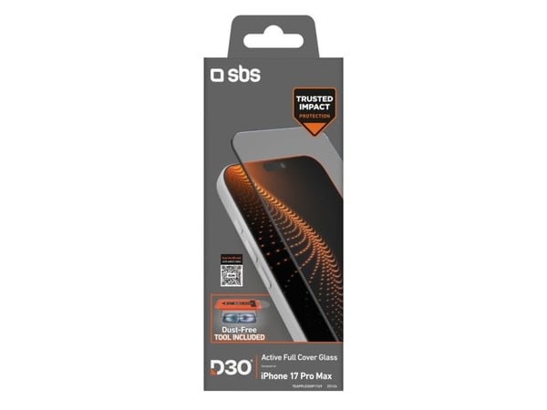 SBS TEAPPLD3OIP1769, Apple, iPhone 17 Pro, Ripebestandig, Gjennomsiktig, 1 stykker