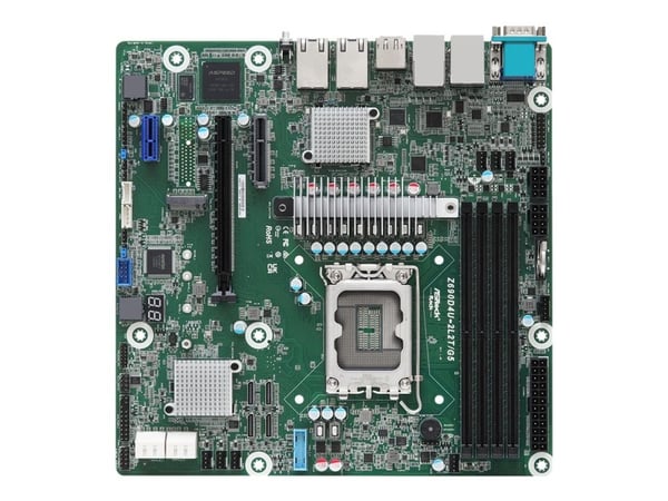 ASRock Rack Z690D4U-2L2T/G5 - Hovedkort - micro ATX - LGA1700-sokkel - Z690 Chipset - USB 3.2 Gen 1 - 2 x 10 Gigabit LAN, 2 x Gigabit LAN - innbygd...