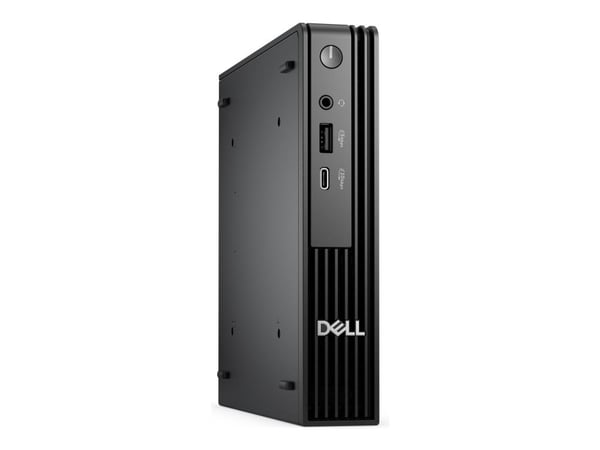 Dell Pro Micro QCM1250 - AI PC - mikro Core i5 i5-14500T / inntil 4.8 GHz - RAM 16 GB - SSD 512 GB - NVMe - UHD Graphics 770 - Gigabit Ethernet, Bl...
