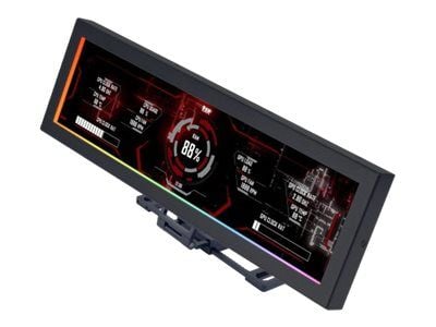 Lian Li SM088X - LCD-panelsett - svart