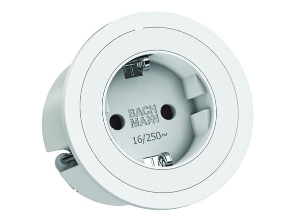 Bachmann 926.300, Valkoinen, Muovi, 0,2 m, 1 kpl, 126 mm, 126 mm