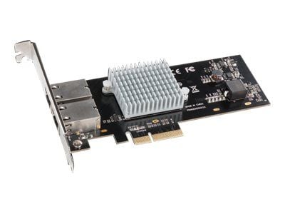 Sonnet Presto 10GbE 10GBase-T - Nettverksadapter - PCIe 3.0 x4 lav profil - 10Gb Ethernet x 2