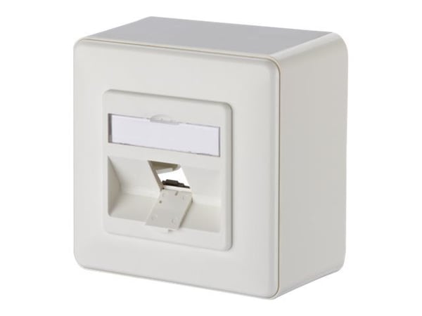 METZ CONNECT 130B20D10002KE, 1 moduuli(a), Valkoinen, 85 mm, 85 mm, 35 mm