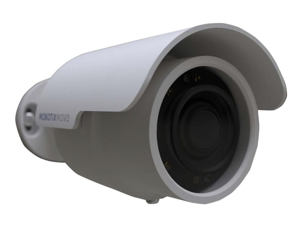 MOBOTIX MOVE - Nettverksovervåkingskamera - kule - utendørs - farge (Dag og natt) - 5 MP - 1920 x 1080 - 1080p - variabel fokallengde - LAN 10/100 ...