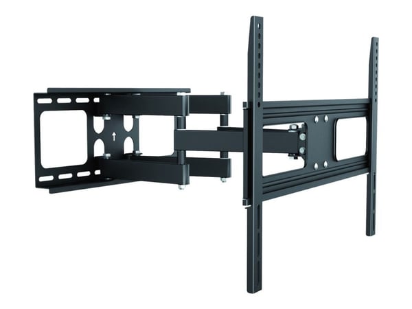 VALUE - Monteringssett (veggmontering) - Tilt & Turn - for flatpanel - stål - svart - skjermstørrelse: 37"-70" - veggmonterbar