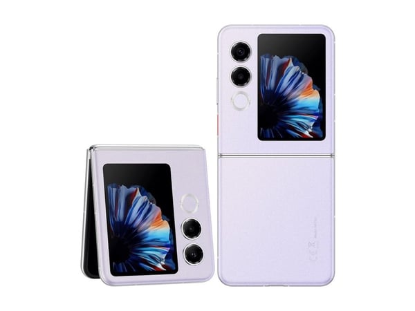 Nubia Flip 2 - 5G smarttelefon - dobbelt-SIM - RAM 8 GB / Internminne 256 GB - OLED-display - 6.9" - 2790 x 1188 pixels (120 Hz) - 2x bakkameraer 5...
