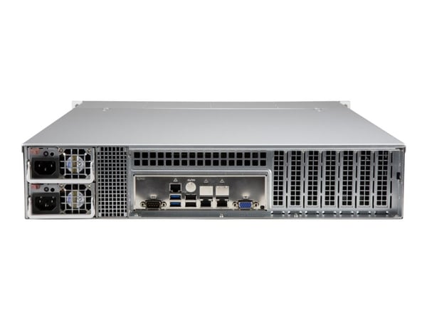 Supermicro CSE LA26AC12-R920LP1 - Kan monteras i rack - 2U - förbättrad utökad ATX - SATA/SAS/NVMe 920 Watt - svart