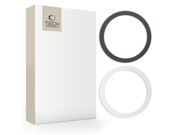 Tech-Protect TECH-PROTECT MAGMAT Magsafe universell magnetring svart/silver