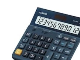 Bordräknare Casio DH-12ET - blå - 12 siffror