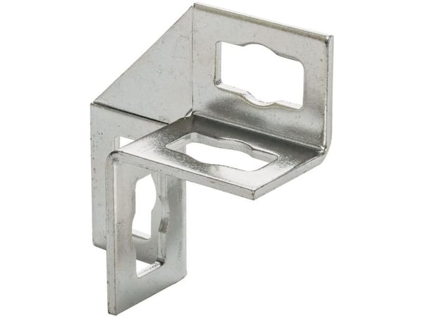Fischer 542709, Vinkeljärn, Stål, 10 styck, DIN EN 10111, DIN 50979