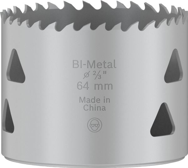 Bosch PRO Multi Material, Yksi, Pora, Kipsilevy, Metalli, Kirjometalli, Muovi, Pehmeä puu, Harmaa, Kobolttiteräs, Pikateräs-kobolttiseos (HSS-Co)