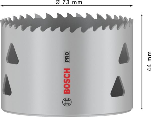 Bosch PRO Multi Material, Enkelt, Bor, Gips, Metall, Ikke-jernholdig metall, Plast, Mykt treverk, Grått, Koboltstål, Koboltlegert høyhastighetsstål...