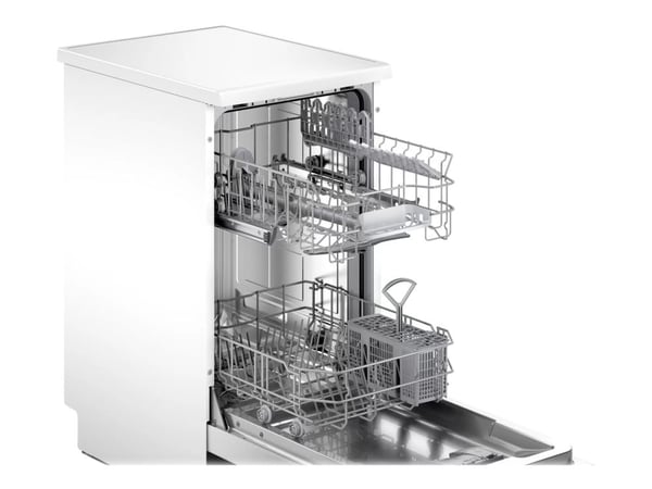 Bosch ActiveWater SPS40E22EU - Oppvaskmaskin - bredde: 45 cm - dybde: 60 cm - høyde: 84.5 cm - hvit