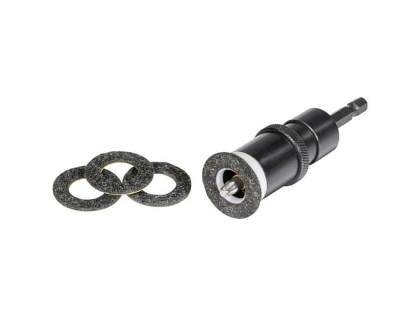 SPAX 5000009186909, Skruesetter, 1 stykker, Sekskantet, Sort, 25,4 / 4 mm (1 / 4"), 2 stykker