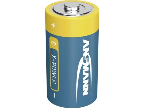 Ansmann Baby C, Engangsbatteri, C, Alkalinsk, 1,5 V, 20 stykker, Flerfarget