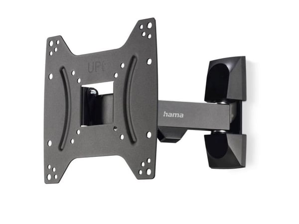 Hama - Monteringssett (veggarm) - for LCD-skjerm - 20 kg - stål - svart - skjermstørrelse: 19"-48"
