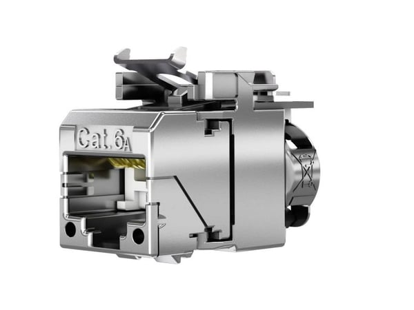 Telegärtner-modul AMJ-SL - CAT6A - TP/LSA - snap-in - 12-pak (keystone) - T568B (100023210,J00029A6111(12))
