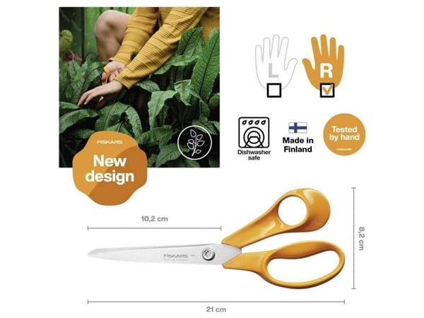 Fiskars Classic Universalsaks 21cm