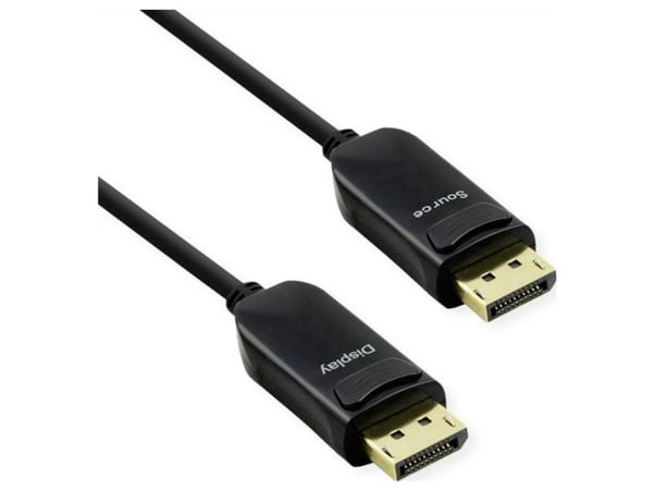 Value 14.99.3469, 50 m, DisplayPort, DisplayPort, Hankjønn, Hankjønn, 7680 x 4320 piksler