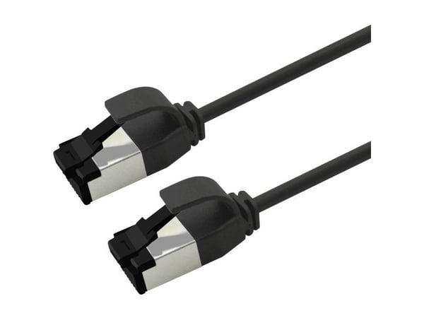 ROLINE U/FTP patchkabel Cat.8.1 LSOH slim schwarz 1m (21.15.3263)