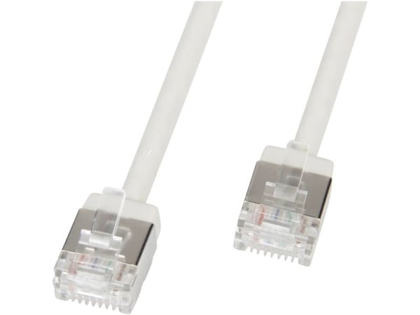 ROLINE 21.15.4503, 3 m, Cat6a, U/FTP (STP), RJ-45, RJ-45, Grå