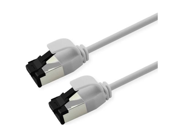 ROLINE U/FTP patchkabel Cat.8.1 LSOH slim weiss 3m (21.15.3276)