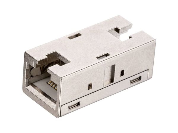 ROLINE 21.17.3097, RJ-45, Sølv, Metall, Cat6a, 0 - 70 °C, -40 - 85 °C