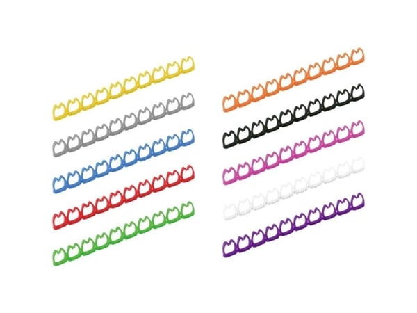 VALUE 25.99.5256, Eri värejä, 100 kpl, 5 - 6.5 mm, 105.8 mm, 11.8 mm, 70 mm