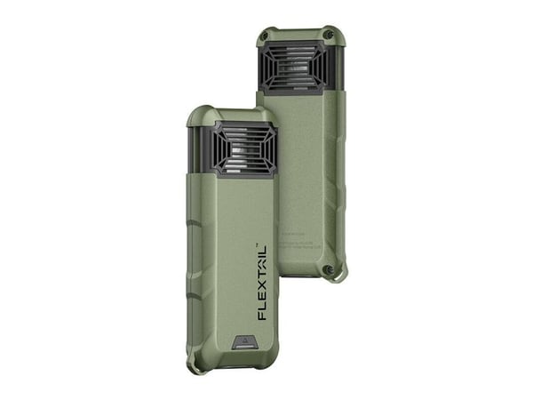 Portabel 2-i-1 myggavstøtende Flextail Max Repel S (grønn)