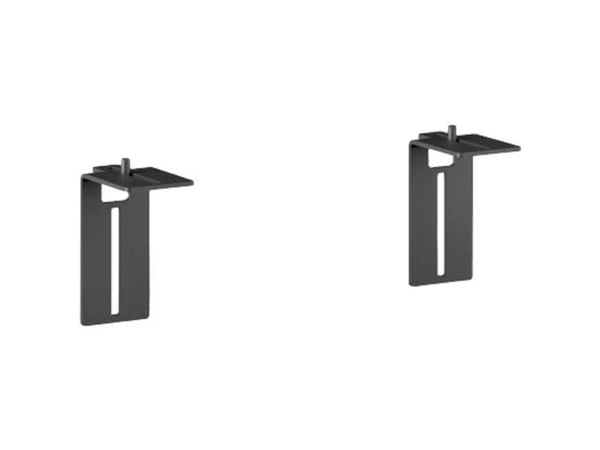 Vogel's RISE A121 - Monteringskomponent (2 monteringsbraketter) - for soundbar - svart - stativmonterbar