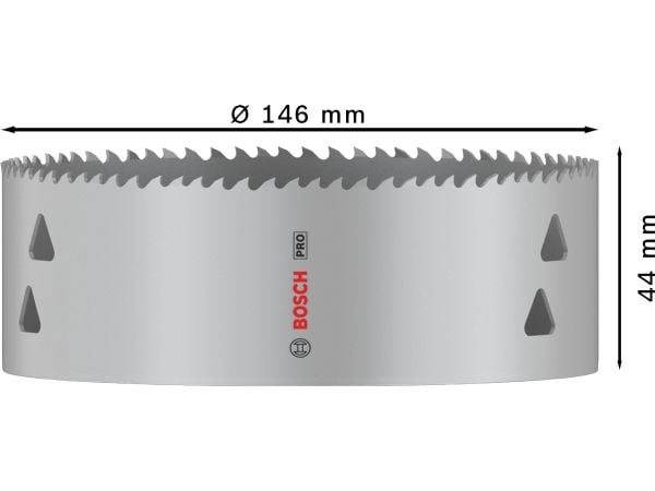 Bosch PRO Multi Material, Yksi, Pora, Kipsilevy, Metalli, Kirjometalli, Muovi, Pehmeä puu, Harmaa, Kobolttiteräs, Pikateräs-kobolttiseos (HSS-Co)