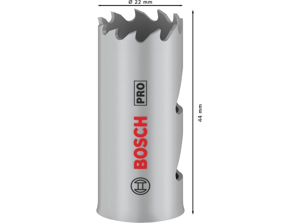 Bosch PRO Multi Material, Yksi, Pora, Kipsilevy, Metalli, Kirjometalli, Muovi, Pehmeä puu, Harmaa, Kobolttiteräs, Pikateräs-kobolttiseos (HSS-Co)