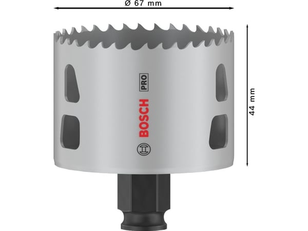 Bosch PRO Multi Material PC Plus, Yksi, Pora, Kipsilevy, Metalli, Kirjometalli, Muovi, Pehmeä puu, musta, Harmaa, Kobolttiteräs, Pikateräs-koboltti...