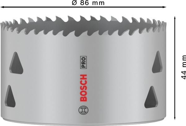 Bosch PRO Multi Material, Enkelt, Bor, Gips, Metall, Ikke-jernholdig metall, Plast, Mykt treverk, Grått, Koboltstål, Koboltlegert høyhastighetsstål...