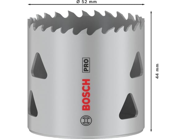 Bosch PRO Multi Material, Yksi, Pora, Kipsilevy, Metalli, Kirjometalli, Muovi, Pehmeä puu, Harmaa, Kobolttiteräs, Pikateräs-kobolttiseos (HSS-Co)